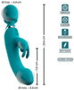 Massagestav og rabbit vibrator i ét sexlegetøj