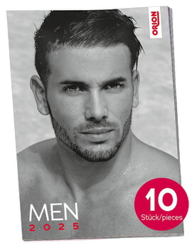 Hovedbillede af Pin-up kalender "Mænd 2026" i en pakke med 10 stk.