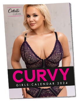 Pin-up Kalender Curvy Girls 2024