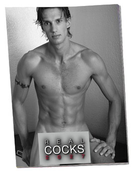 Hovedbillede af Pin-up-kalender "Real Cocks 2027" i stort format