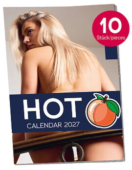 Hovedbillede af Pin-up-kalender "Hot Ass 2027" i farver og i stort format