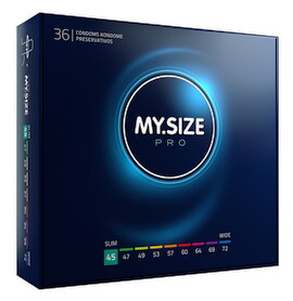 Hovedbillede af Kondomer "MY.SIZE pro 45 mm" lavallergen