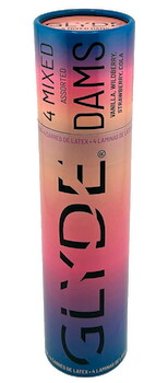 Hovedbillede af Slikkelapper "GLYDE DAMS Mix", 4 stk