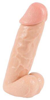 Hovedbillede af Naturdildo "Big Dong" med testikler