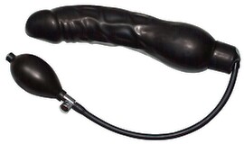 Latex pumpdildo "Black Latex Balloon"