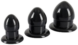 Hovedbillede af 3-delt analplugset ”Anal Stretching Plug Kit”