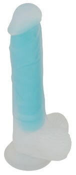 Hovedbillede af Naturdildo Glow in the Dark med sugekop