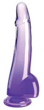 Hovedbillede af Naturdildo "10"-Cock with Balls" med sugekop, ekstra lang