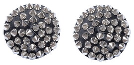 Hovedbillede af Nippelstickers »Spikes« i imiteret læder