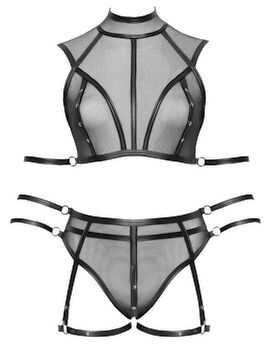 Hovedbillede af Lingerisæt i bondage-look