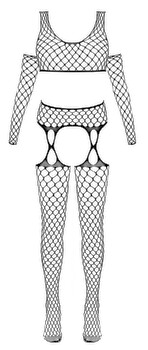 Hovedbillede af 3-delt lingeri-sæt lavet af net