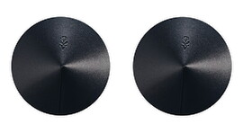 Hovedbillede af Brystvorteklistermærker "Sublimie" af fint læder