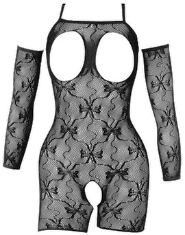 Hovedbillede af Bundløs catsuit inklusive armvarmere