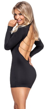 Hovedbillede af Minikjole i strækbart stof