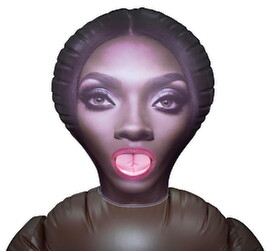 Hovedbillede af Elskovsdukke „Transsexual Eager Bae“ med naturdildo