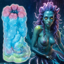 Hovedbillede af Masturbator "Cecaelia Stroker" i stimulerende fantasidesign