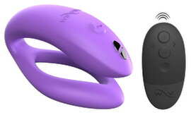 Parvibrator "Sync O" med mere end 10 vibrationstilstande, kan styres via appen eller fernbetjening