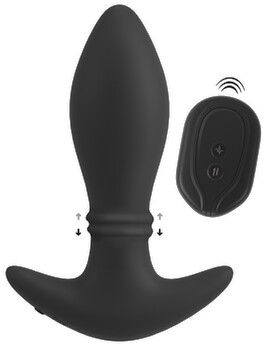 Hovedbillede af Analplug "Moving Rings" med vibration
