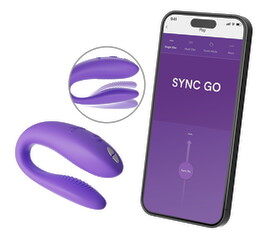 Hovedbillede af Parvibrator "Sync Go" med 10+ vibrationstilstande via app