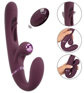Hovedbillede af RC Strapless Strap-On With Flicking Tongue