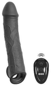 Hovedbillede af Penishylster med vibrationer via fjernbetjening