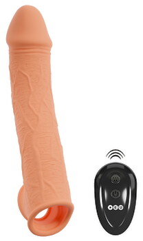 Hovedbillede af Penishylster med vibrationer via fjernbetjening