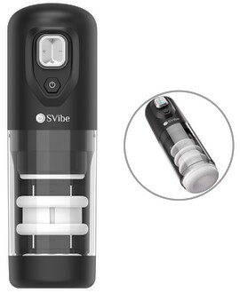 Hovedbillede af Masturbator „JET IKON“ med varme, vibration og stødmassage