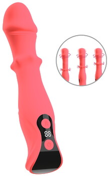 Hovedbillede af Vibrator "ORYVIA" med rotation og slide massagering