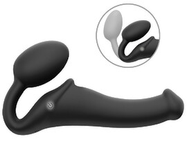 Hovedbillede af Strapless Strap-on "Vibrating Bendable" med 3 motorer