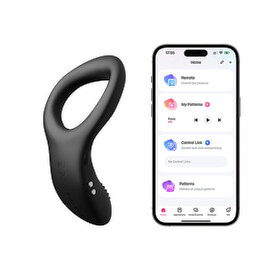 Hovedbillede af Vibro-penisring "Diamo" kan styres via app