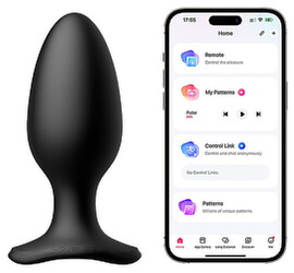 Hovedbillede af Analvibrator "Hush 2" kan styres via app