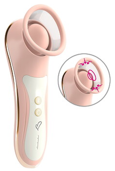 Hovedbillede af Klitorisstimulator "LYVENA Touch Control Massager" med suge- og pulsationsfunktion