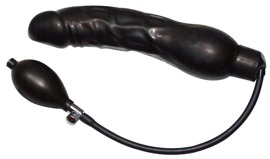 Latex pumpdildo "Black Latex Balloon"