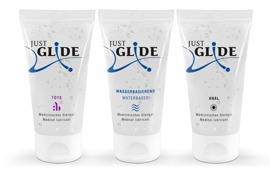 Just Glide sæt 3 x 50 ml