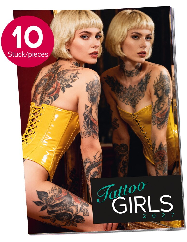 PIN-UP Tattoo-Girls 2026 10x