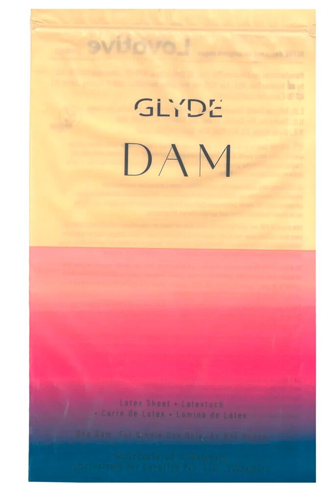 Slikkeservietter "GLYDE Dams Vanilla", 4 stk