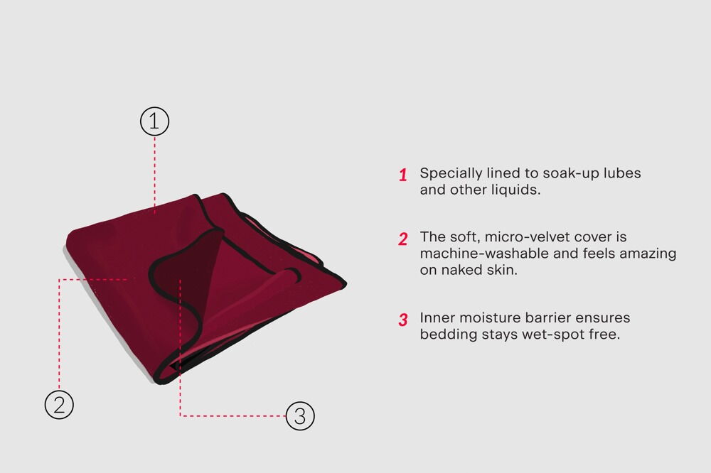 Kærlighedstæppe "Fascinator Throw" i ekstra blød kvalitet