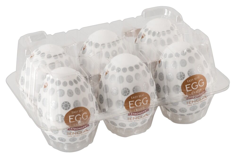Masturbator "Egg Crater" med intens nubret stimuleringsstruktur