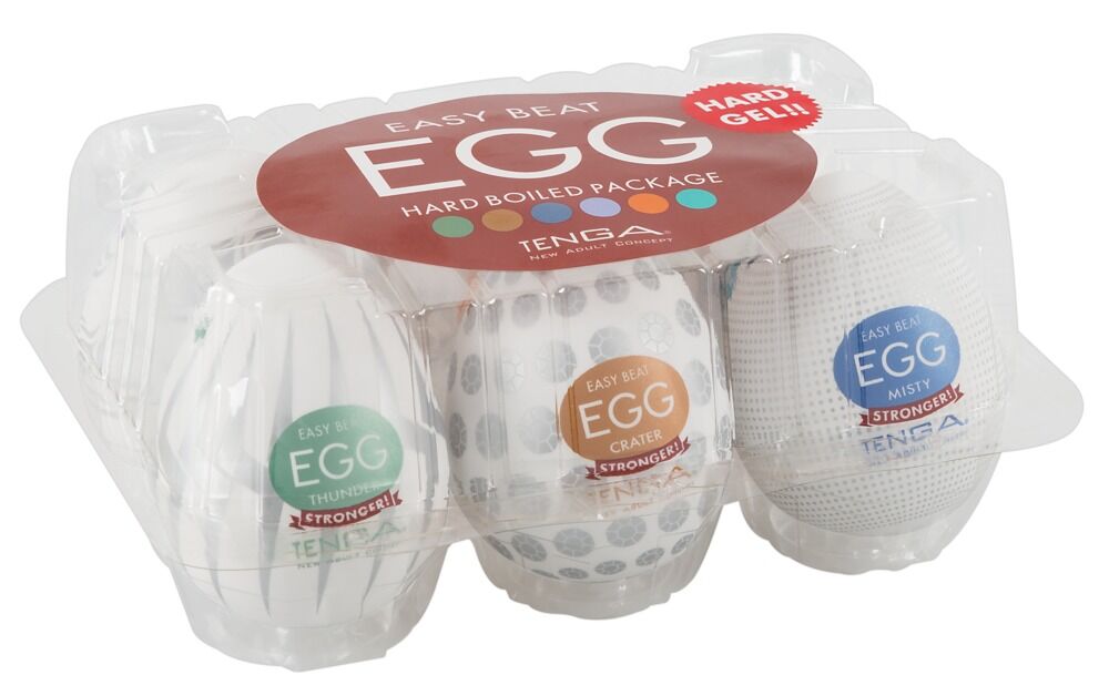 Engangsmasturbator "Egg Variety"