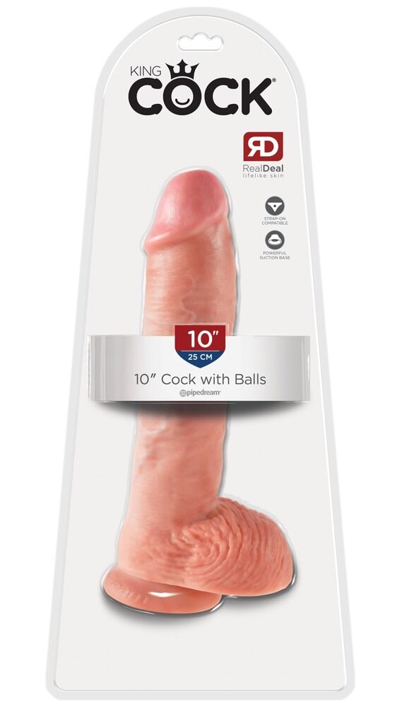 10" Cock with balls