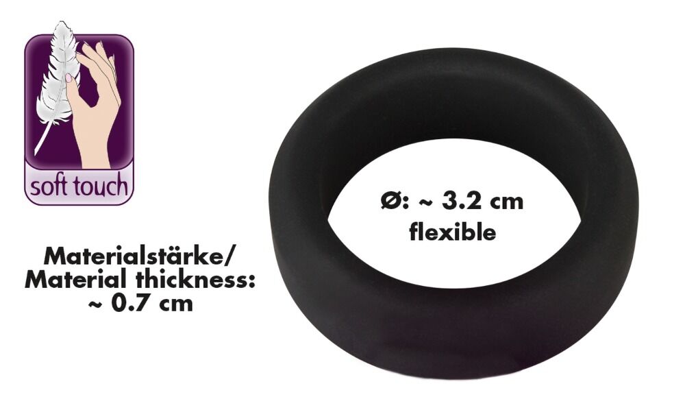 Penisring Cock ring lavet af silikone