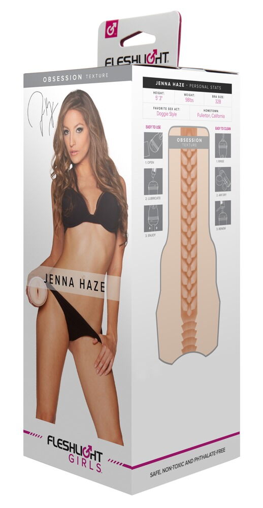 Masturbator „Jenna Haze“ med nopper og riller