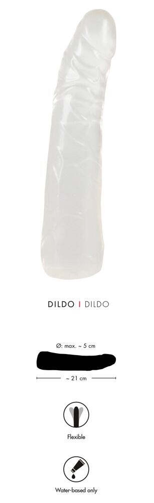 Natur Dildo transparent