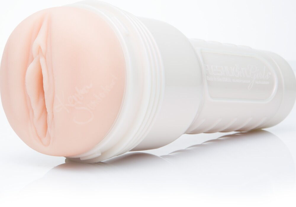 Masturbator ”Kendra Sunderland” med noppet riflet lystkanal