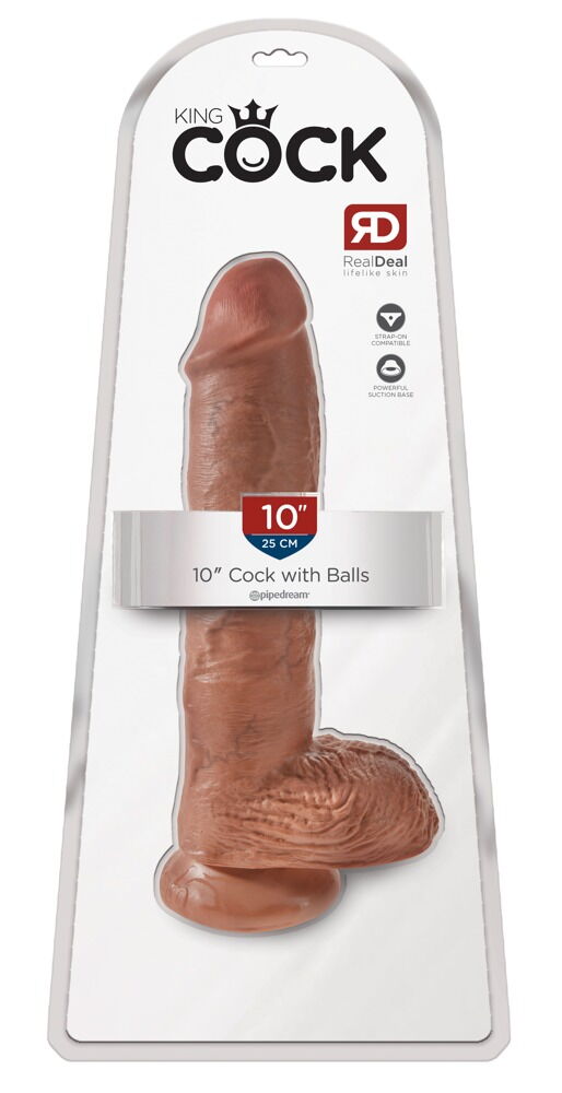 10" Cock with balls