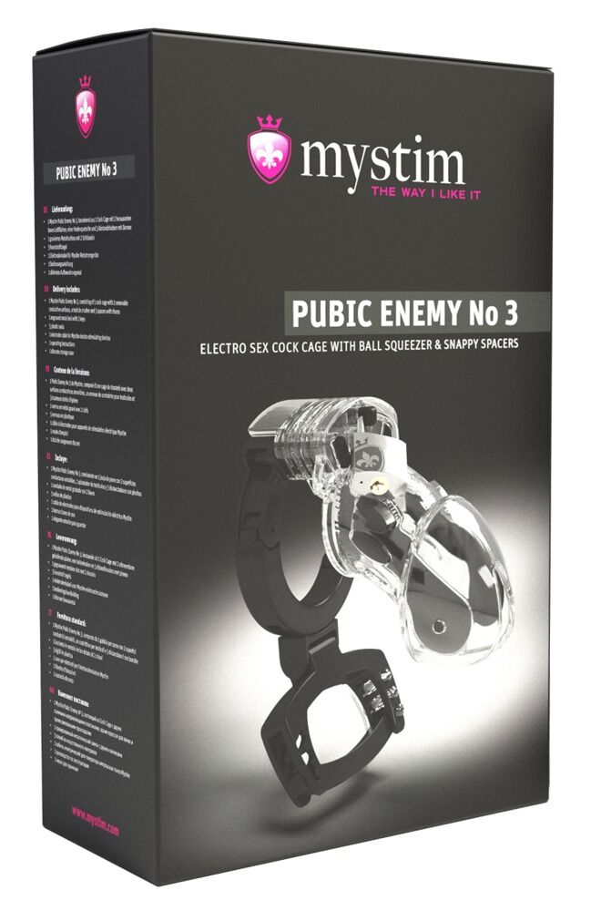 Kyskhedsbur Pubic Enemy No 3