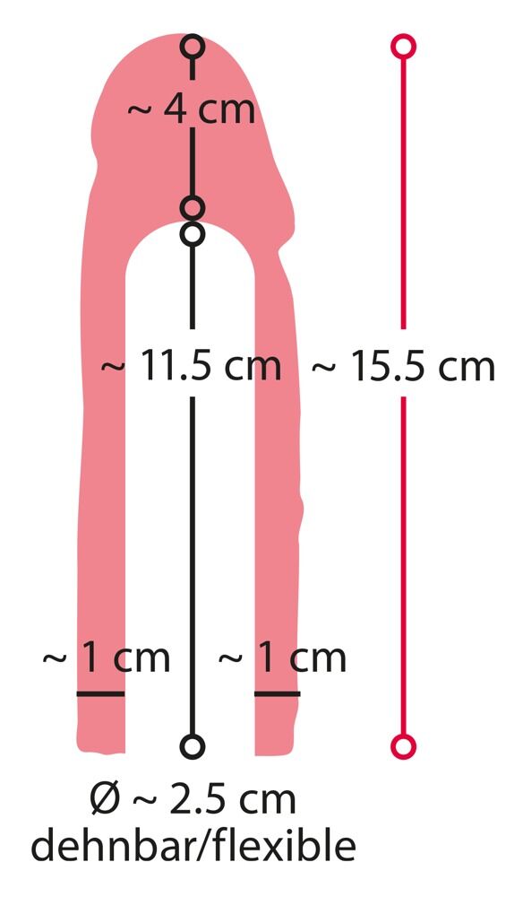 Penishylster "Extension" +4 cm