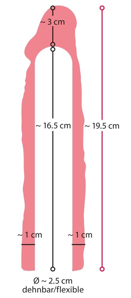 Penishylster "Extension" +3 cm