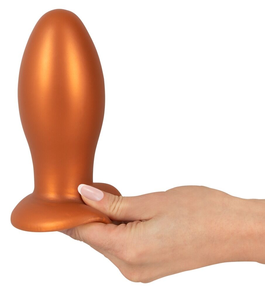 Analplug Soft Butt Plug with suction cup fremstillet af flydende silikone