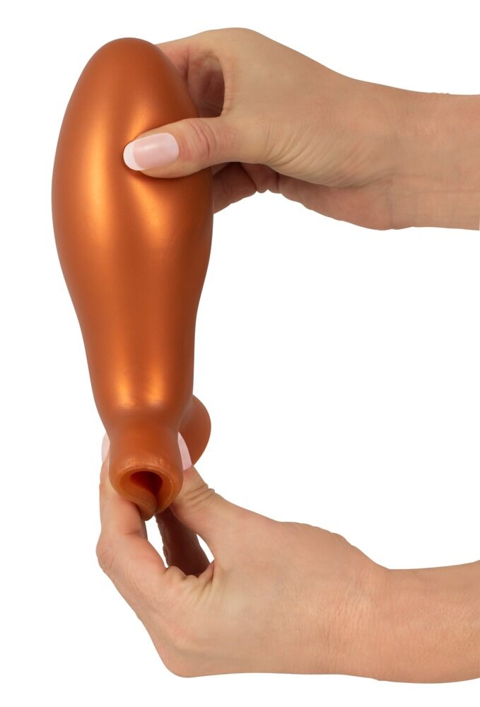 Analplug Soft Butt Plug with suction cup fremstillet af flydende silikone